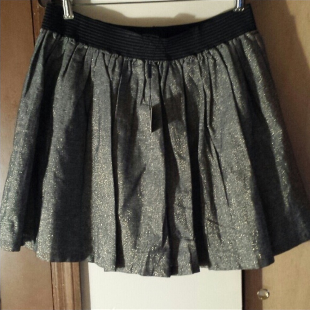 Kardashian collection shimmer mini skirt